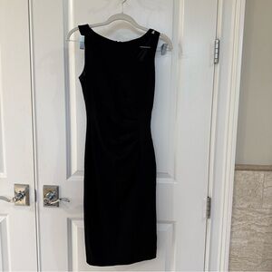 Cache Elegant Black Sleeveless Dress